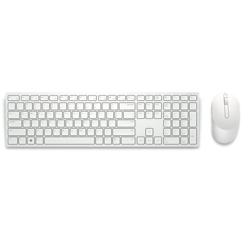 Dell Pro Wireless Keyboard and Mouse - KM5221W - US International (QWERTY) - White Cijene
