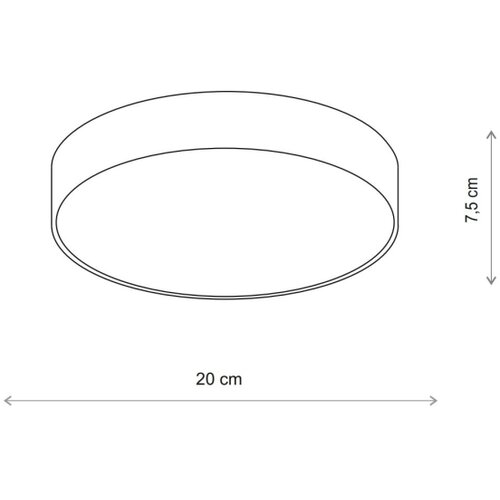 Brilagi plafonsko svetlo clare 1xE27/24W/230V prečnik 20 cm bež Slike