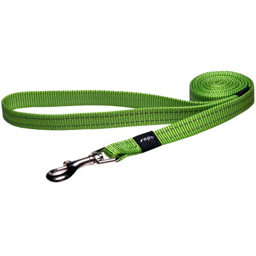 Rogz classic povodac za pse sa reflektujućim šavom m — 16 mm / 1.4 m zelena Cene