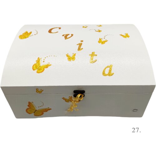  Kutija uspomena personalizirana imenom - poklon za rođenje, kr&scaron;tenje ili rođendan djeteta - 27. 25x35x17cm - 16730 Cijene
