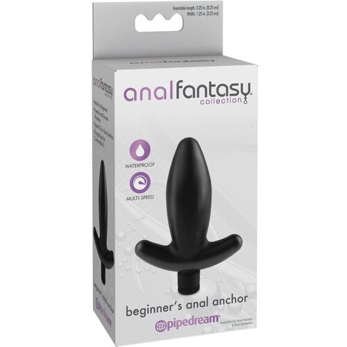 Pipedream Anal Fantasy Beginner’s Vibrirajući anal plag Crni Cene