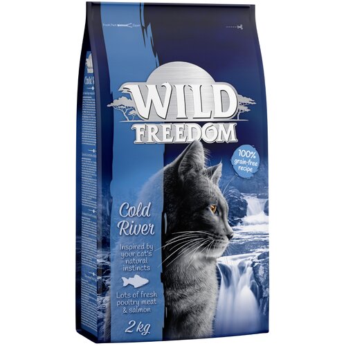 Wild Freedom Ekonomično pakiranje: suha hrana 3 x 2 kg - Cold River - losos Cijene