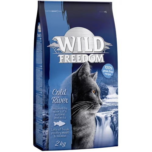 Wild Freedom Ekonomično pakiranje: suha hrana 3 x 2 kg - Cold River - losos