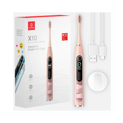 Oclean X10 električna četkica za zube Pink