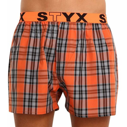 STYX Men's shorts sports rubber multicolor (B926) Cene
