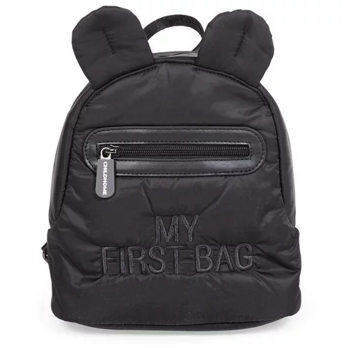 Childhome My First Bag Puffered Black dječji ruksak 23 x 7 x 23 cm 1 kom