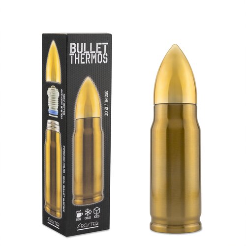  Termovka v obliki naboja &ndash; Bullet Thermos 350 ml - Froster - Rojstni dan - Za 30 let Cene