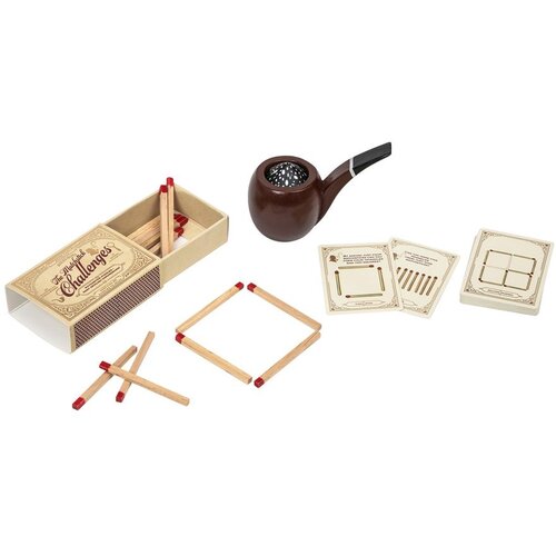 Professor Puzzle Igra Sherlock Holmes Pipe &amp;amp; Matches Slike