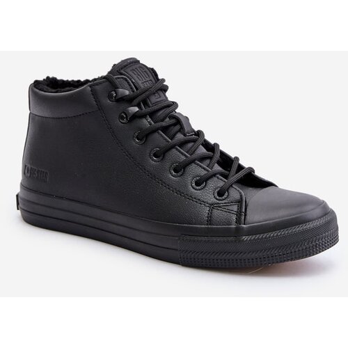 Big Star Insulated men&amp;#039;s sneakers made of eco leather black Slike