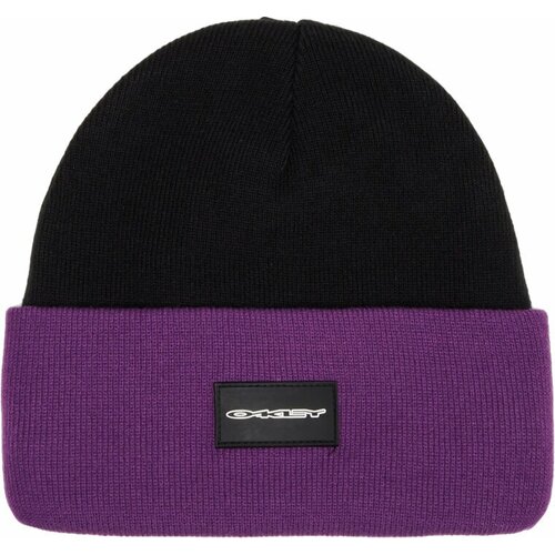 Oakley Tc Stretch Logo Beanie Blackout/Ultra Purple UNI Slike