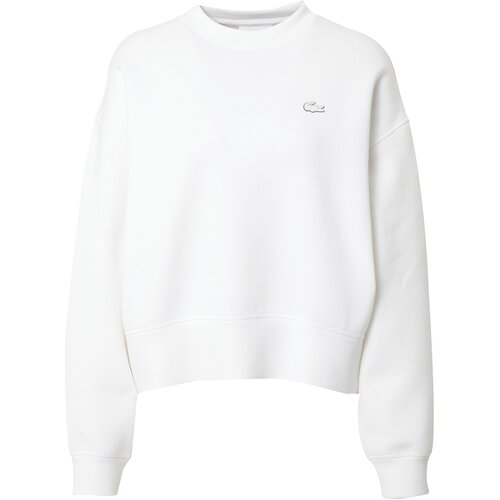 Lacoste Sweater majica crna / bijela Cene