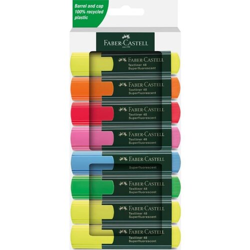 Faber-Castell Faber-Castell: 1548 Fluorescentni set od 8 markerica za isticanje teksta Cijene