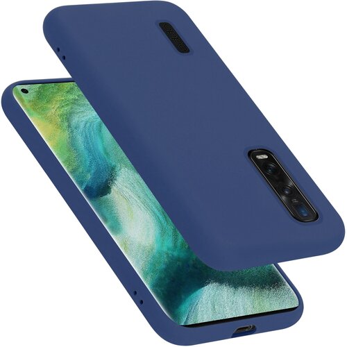 Cadorabo Primer združljiv z OPPO v tekoči modri barvi - za&scaron;čitni pokrov iz fleksibilnega silikona TPU, (20694546) Cene