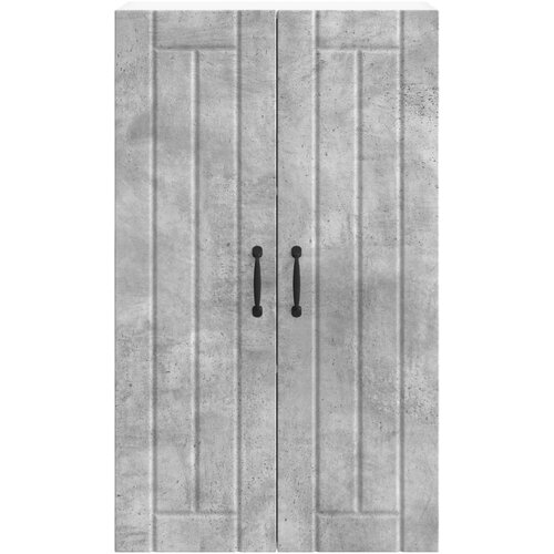  Ormar za Zid Lucca Betonska siva 60 x 31 x 100 cm Slike