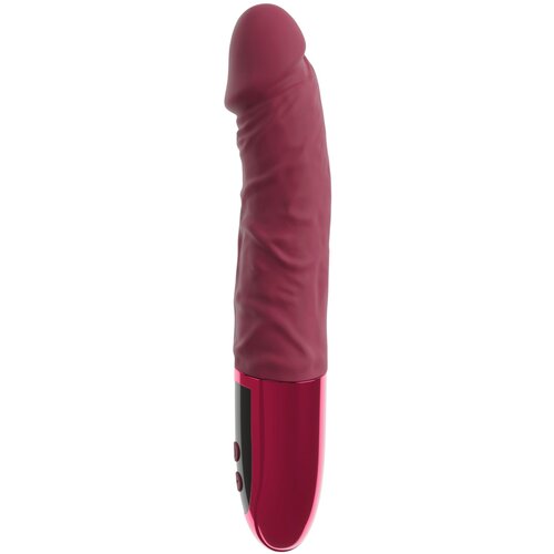 Beau Coeur Varelo - realističan, punjivi silikonski vibrator (crveni) Slike
