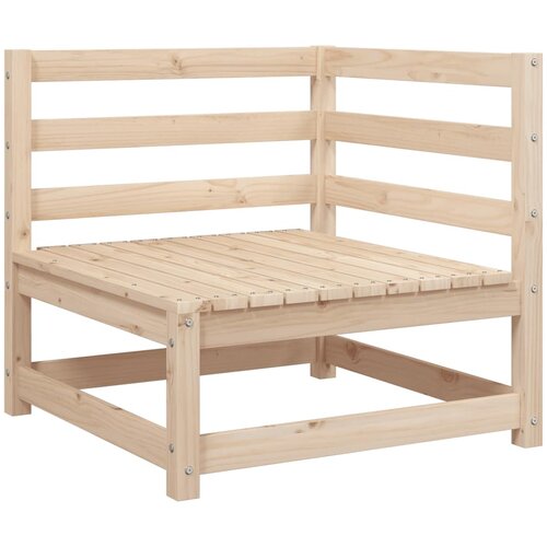  5-dijelni set vrtnih sofa od masivne borovine Slike