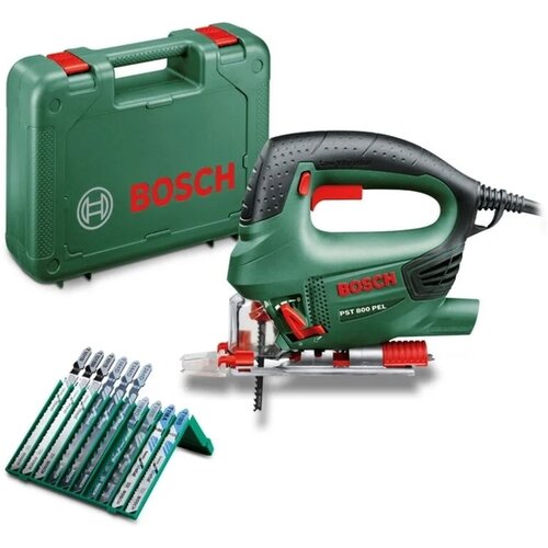 Bosch vbodna žaga + kovček + ACC PST 800 PEL 06033A0101 Cene