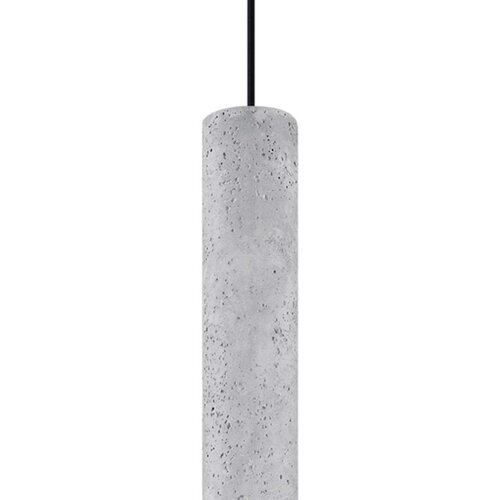  Sollux SL.0653 - Luster na sajli LUVO 1xGU10/40W/230V beton/crna Cene