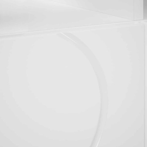  TV stalak 90 x 34.5 x 40 cm Bijela Konstruirano drvo Slike
