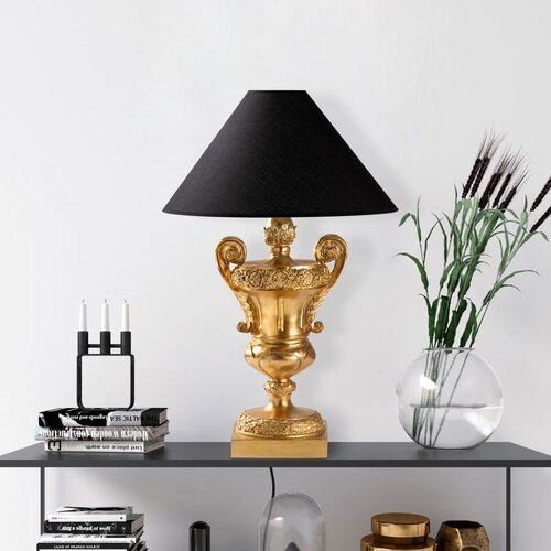 Opviq ELEGANZE-5331 goldblack table lamp Cene