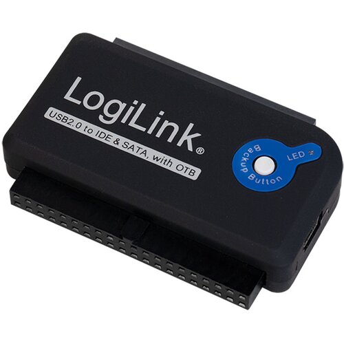 Logilink adapter usb 2.0 to 2.5 3.5 ide and sata hdd otb, AU0006C Slike