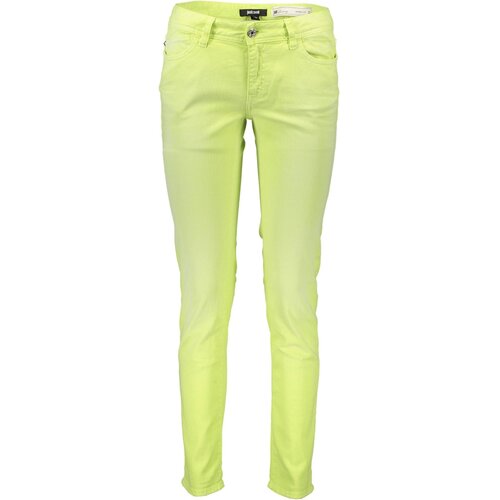 Just Cavalli YELLOW WOMEN&#39;S TROUSERS Cijene