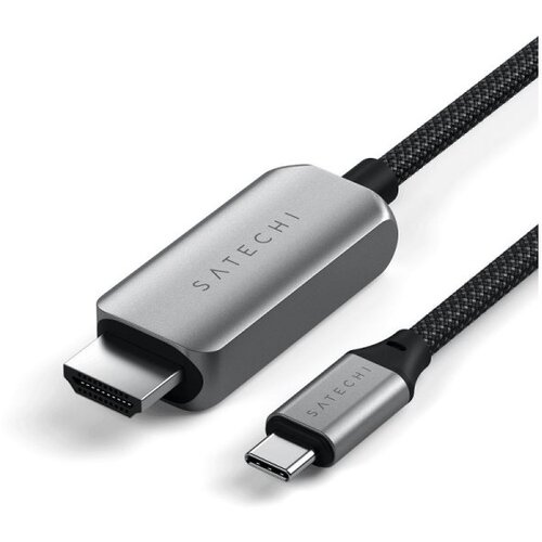 Satechi USB-C na HDMI 2.1 1.8m Space Sivi Kabl Slike