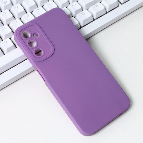 Torbica silikon pro camera za samsung A145R/A146B galaxy A14 4G/5G ljubicasta Slike