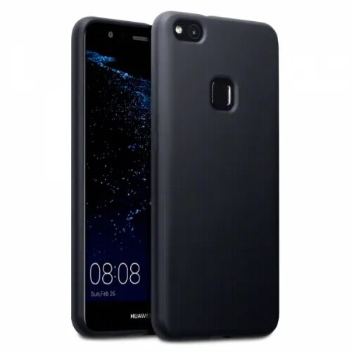 Nillkin silikonski ovitek za huawei P10 lite - mat črn Slike