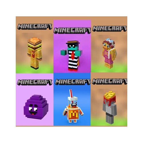 Minecraft McDonalds Add-on complete Pack (DLC) (PC) Official Website Key GLOBAL Cene