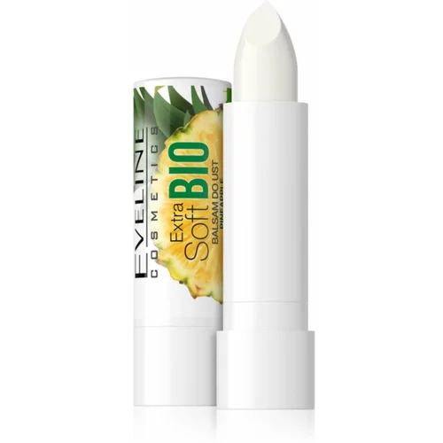 Eveline Cosmetics Extra Soft Bio Pineapple hranilni balzam za ustnice 4 g