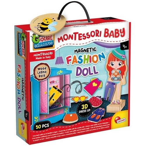 Lisciani Edukativna kutija Fashion Doll Montesori 98361 Cene
