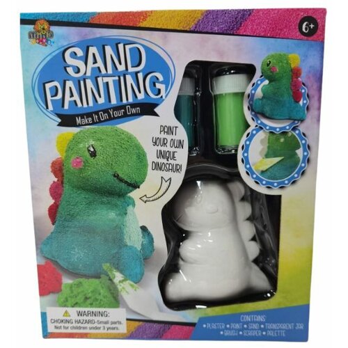 Kreativni set sand painting dinosaur ss-22-101 ( 63/71357 ) Cene