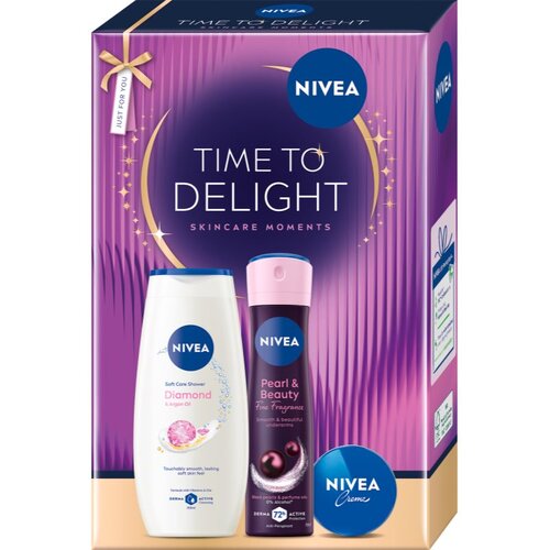 Nivea Time to Delight darilni set za telo Slike