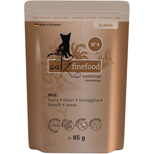 catz finefood Ekonomično pakiranje vrećice 16 x 85 g - Divljač Cijene