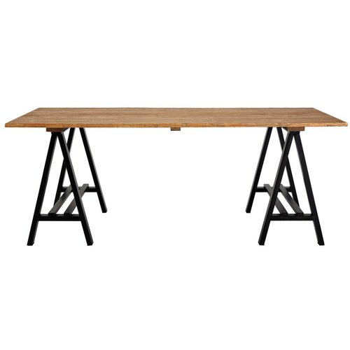 Premier Housewares Jedilna miza iz masivnega bora 100x200 cm Hampstead – Cene