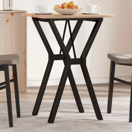  Noge za blagovaonski stol Y-oblika 40x40x73 cm lijevano željezo