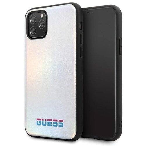 Guess GUHCN58BLD IPHONE 11 PRO SREBRNY /SILVER HARD CASE IRIDESCENT, (21833685) Cene