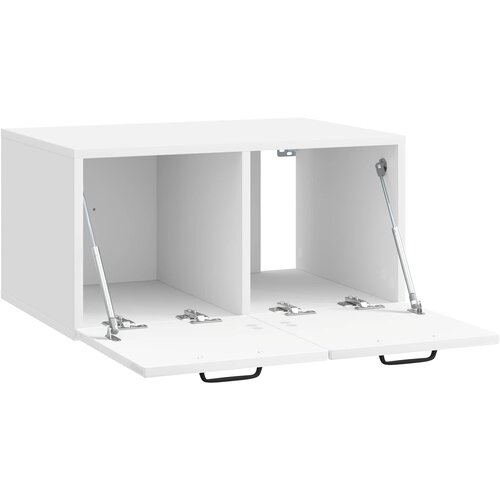  ormar za zid Zidne Bijela visokog sjaja 59,5 x 41 x 30 cm Slike