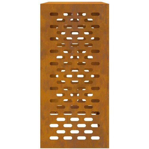 VidaXL Corten čelik Čelični materijal otporan na vremena 110 x 50 x 105 cm Slike