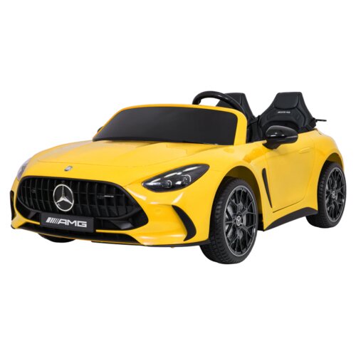  Licencirani Mercedes-Benz GT63 AMG dječji automobil na akumulator, žuti Slike