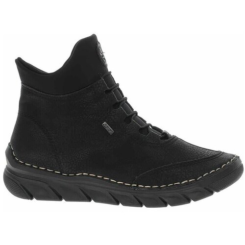 Rieker Pol&amp;scaron;kornji Booties Črna Slike