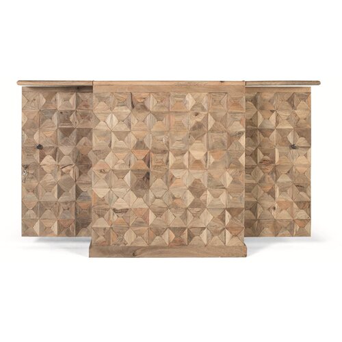 GINER Y COLOMER Barska omarica z dvema vratoma iz mangovega lesa, (22147094) Cene