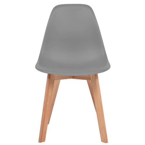 Maison Chic Jedilni stoli - Vzorci stoli 6 kosov siva plastika A1284, (22031475) Cene
