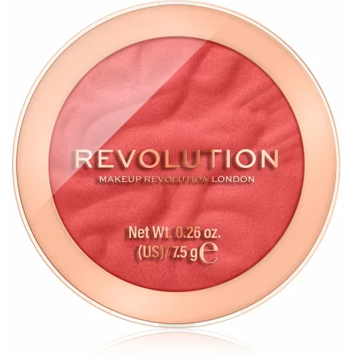Revolution Re-loaded rdečilo v prahu 7,5 g odtenek Pop My Cherry za ženske