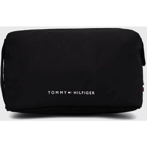 Tommy Hilfiger Kozmetična torbica črna barva