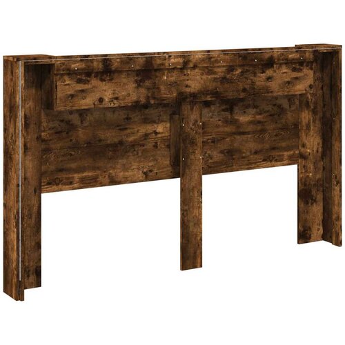  Krevetna ploča s LED-om Dimljeni hrast 180 x 16 5 x 103 5 cm - Dimljeni hrast 180 cm Slike
