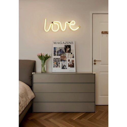 M&amp;ouml;max Okrasna Led-svetilka Liebes Slike