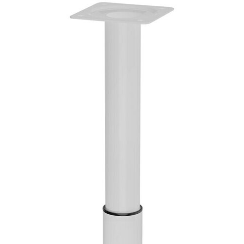 WALTECO Teleskopska noga za namje&amp;scaron;taj (&amp;Scaron; x D: 3 x 3 cm, Promjer: 3 cm, Pode&amp;scaron;avanje po visini: 21 cm - 35 cm, Nosivost: 30 kg, Čelik, Bijela) Slike