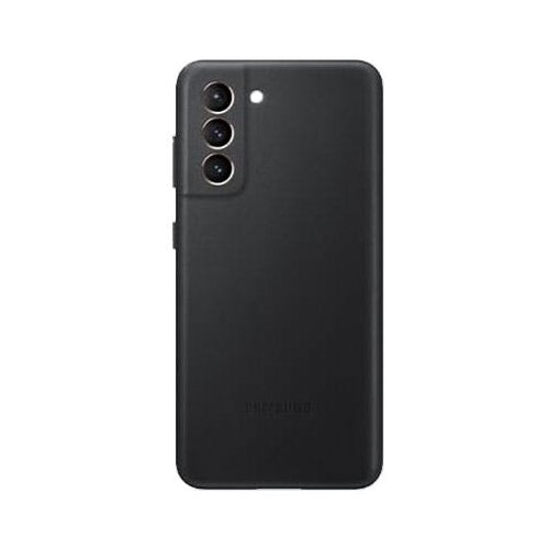 Samsung original usnjen ovitek EF-VG991LBE za Galaxy S21 G991 - zaščita zadnjega dela - črn Cene